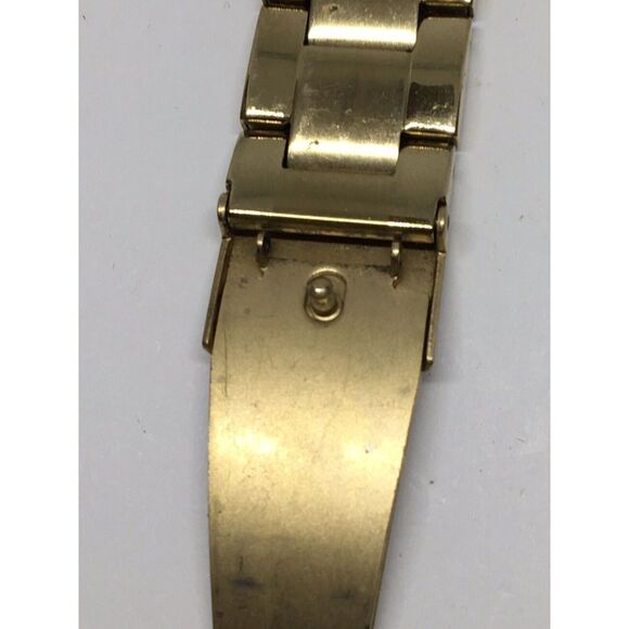 Authentic Fossil Watch Parts Links Case Band 18mm Stainless Steel Gold A676 - Picture 3 of 12